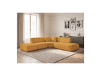 Anda - Canapé D'Angle L Fixe Modulable - Tissu Chenille - Angle Droit