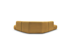 Anda - Canapé D'Angle L Fixe Modulable - Tissu Chenille - Angle Droit