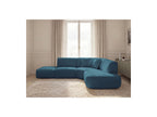 Anda - Canapé D'Angle L Fixe Modulable - Tissu Chenille - Angle Droit