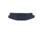 Anda - Canapé D'Angle L Fixe Modulable - Tissu Chenille - Angle Droit