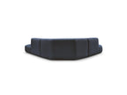 Anda - Canapé D'Angle L Fixe Modulable - Tissu Chenille - Angle Gauche