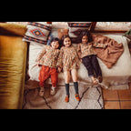 Chemise Onagre Orange/Vert/Marron