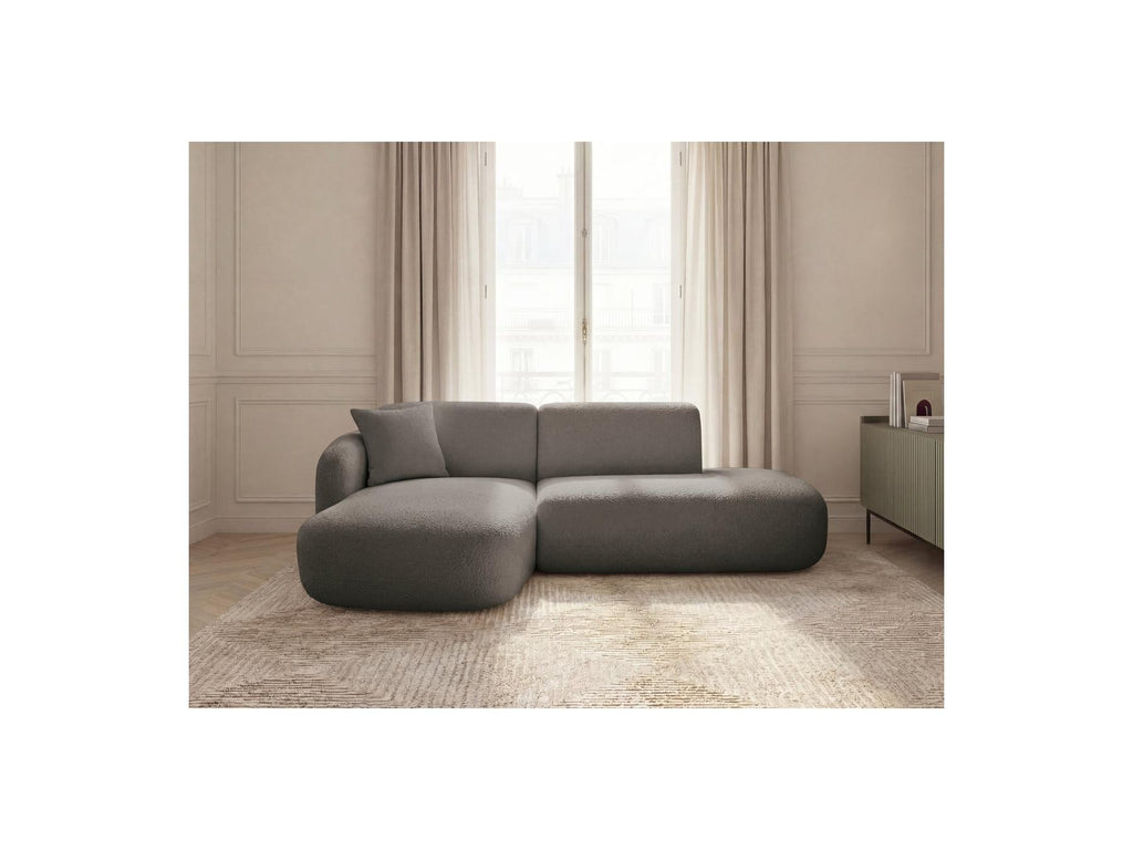 Anda - Canapé D'Angle Fixe Modulable - Avec 1 Méridienne Et 1 Chauffeuse Bout De Canapé - Angle Gauche