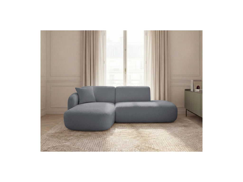 Anda - Canapé D'Angle Fixe Modulable - Avec 1 Méridienne Et 1 Chauffeuse Bout De Canapé - Angle Gauche