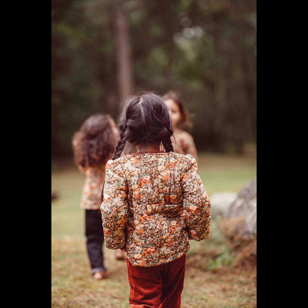 Veste Epinette Orange/Vert/Marron