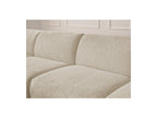 Anda - Canapé D'Angle Fixe Modulable - Tissu Chenille - Angle Gauche