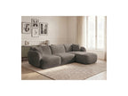 Anda - Canapé D'Angle Fixe Modulable - Tissu Chenille - Angle Droit