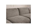 Anda - Canapé D'Angle Fixe Modulable - Tissu Chenille - Angle Droit