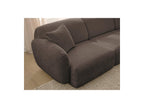 Anda - Canapé D'Angle Fixe Modulable - Tissu Chenille - Angle Droit