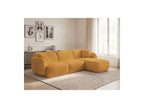 Anda - Canapé D'Angle Fixe Modulable - Tissu Chenille - Angle Droit