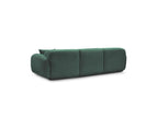 Anda - Canapé D'Angle Fixe Modulable - Tissu Chenille - Angle Gauche