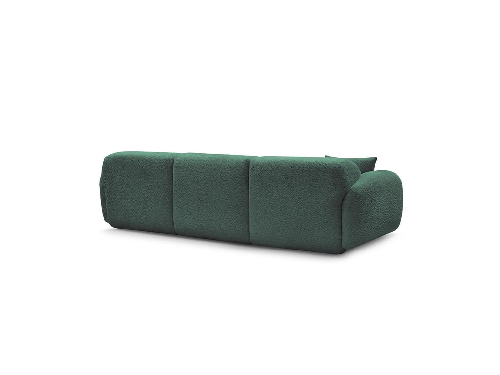 Anda - Canapé D'Angle Fixe Modulable - Tissu Chenille - Angle Droit