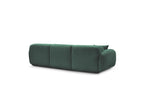 Anda - Canapé D'Angle Fixe Modulable - Tissu Chenille - Angle Droit