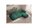 Anda - Canapé D'Angle Fixe Modulable - Tissu Chenille - Angle Droit