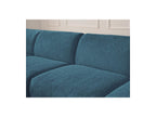 Anda - Canapé D'Angle Fixe Modulable - Tissu Chenille - Angle Gauche