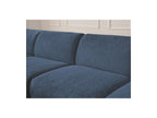 Anda - Canapé D'Angle Fixe Modulable - Tissu Chenille - Angle Gauche