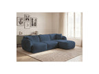 Anda - Canapé D'Angle Fixe Modulable - Tissu Chenille - Angle Droit