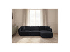 Anda - Canapé D'Angle Fixe Modulable - Tissu Chenille - Angle Droit