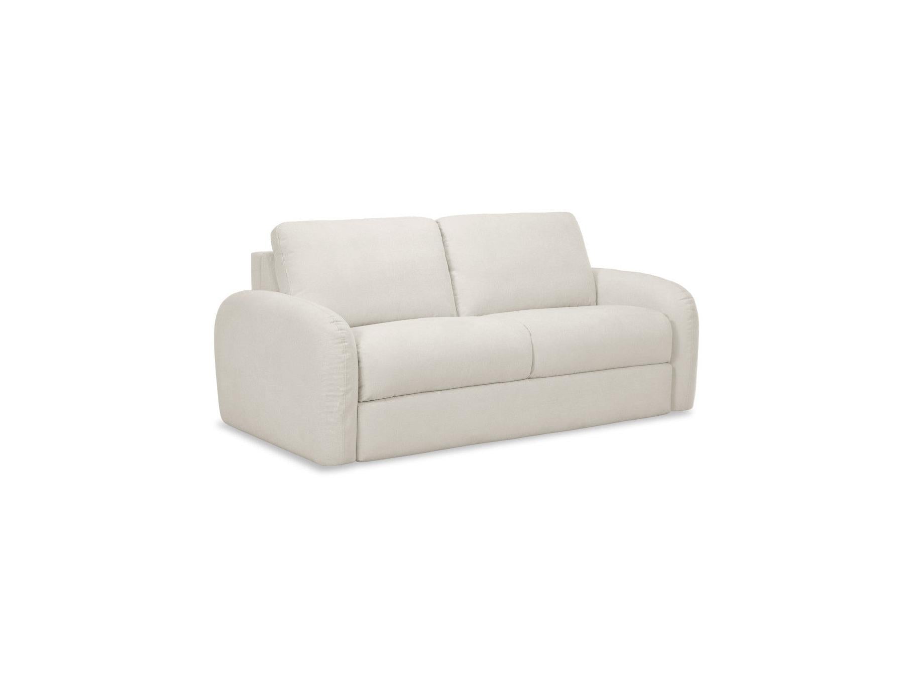 Kenan - Canapé Droit Convertible - Ouverture Express Tissu Lisse