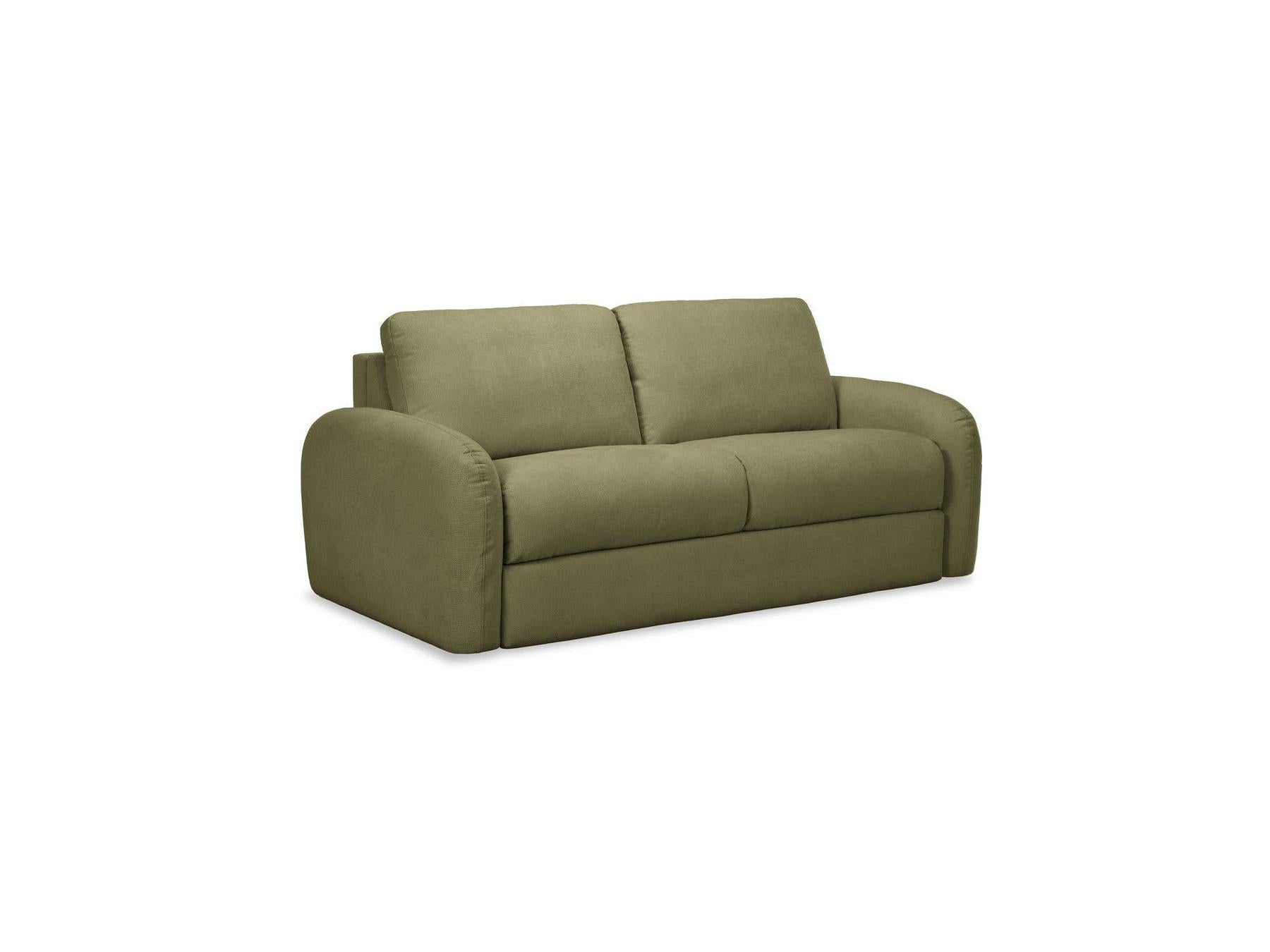 Kenan - Canapé Droit Convertible - Ouverture Express Tissu Lisse