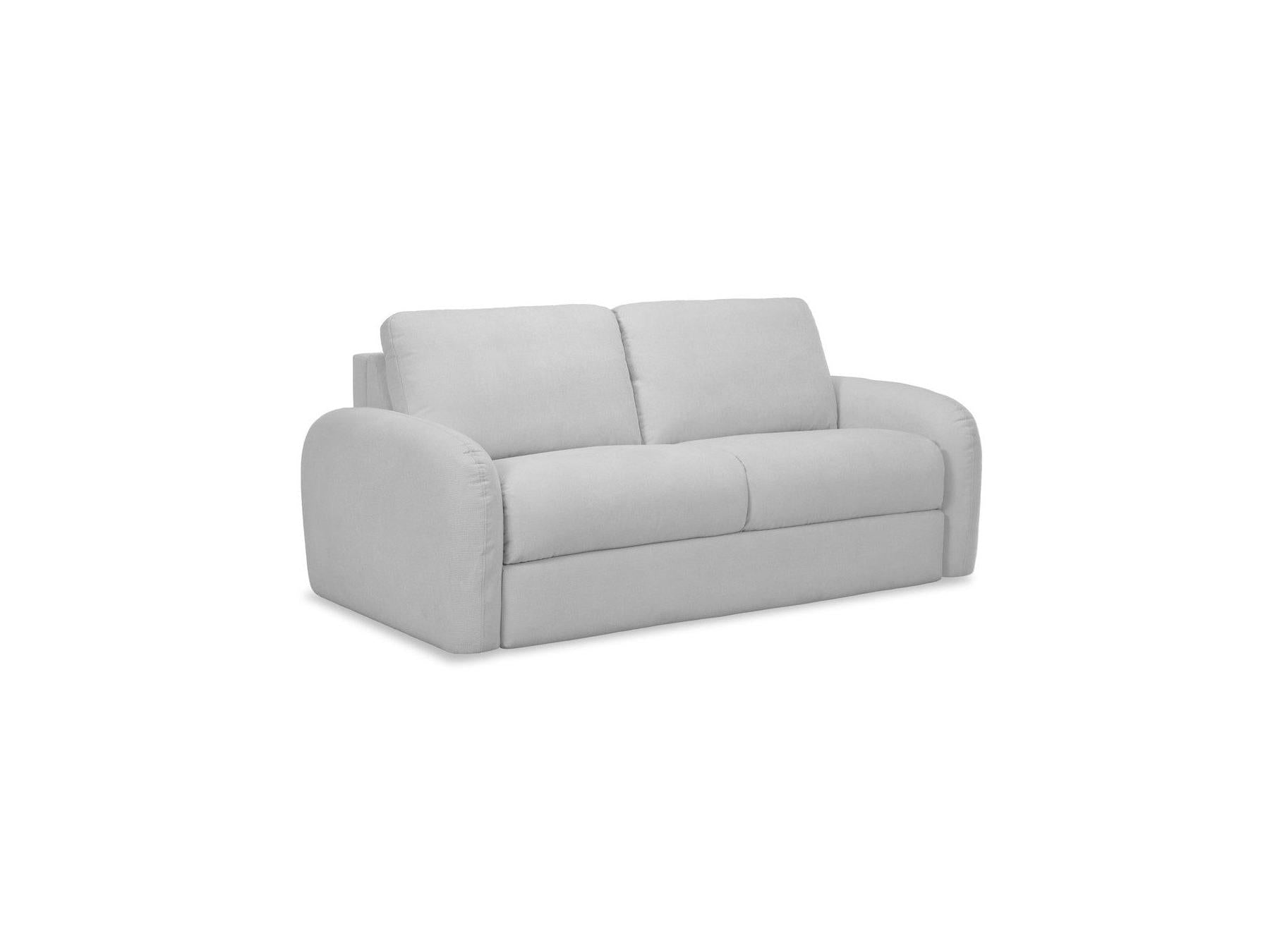 Kenan - Canapé Droit Convertible - Ouverture Express Tissu Lisse