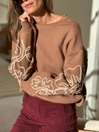 Sweat Ysabella - Marron