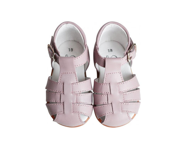 Nu-Pieds Souples - Azylis Adaptées 1Ers Pas Et Après - Vieux Rose / Violine - Fille