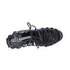 Sandales Manolo Blahnik Hamza 105 Leather - Black - Femme