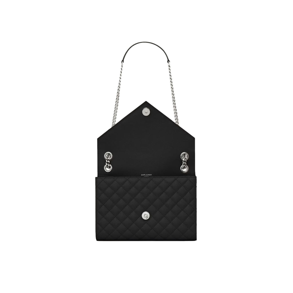 Saint Laurent - Sac Envelope Medium - Femme - Black