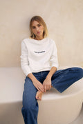 Sweat-shirt Le Alistair - Blanc