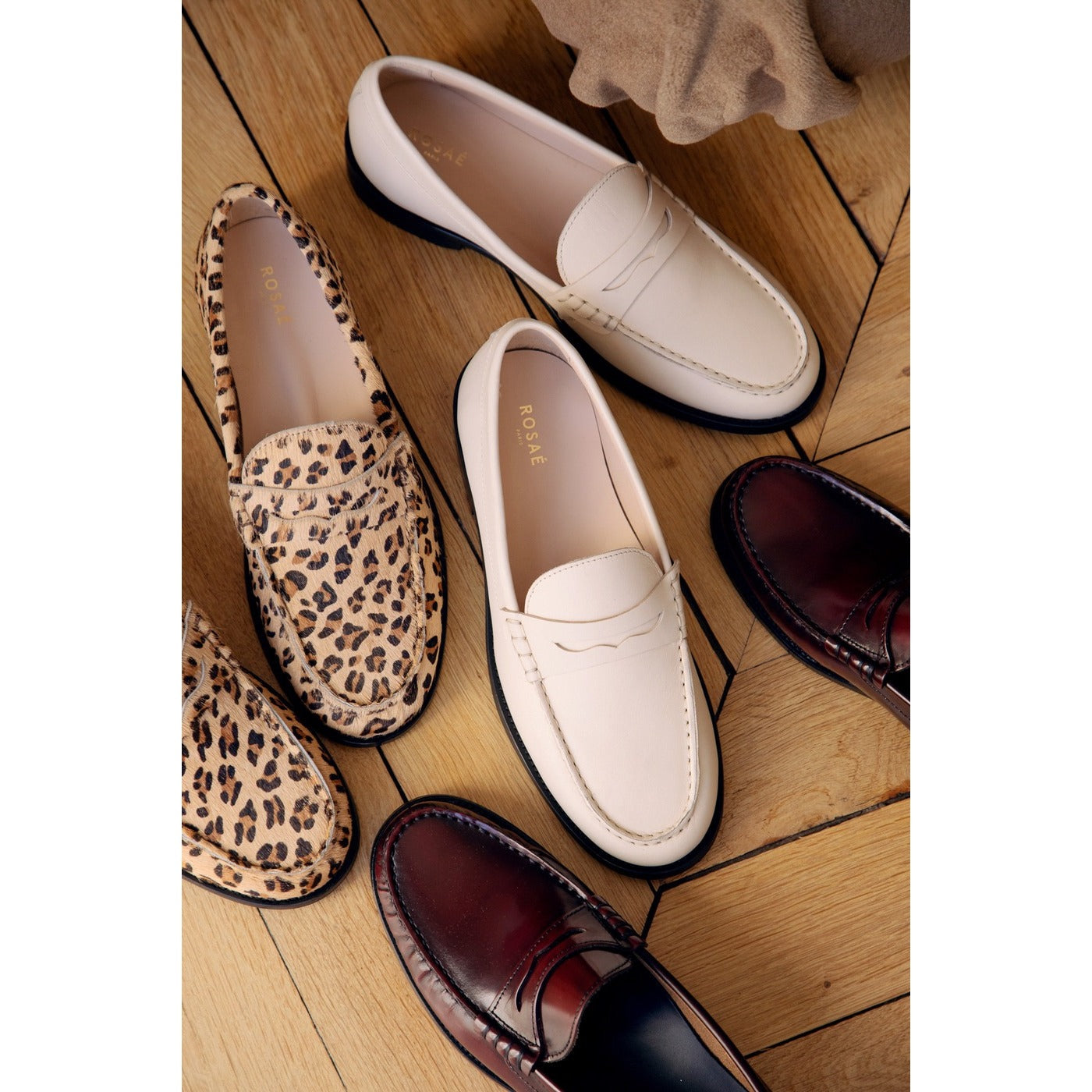 Mocassins Les Valentin - Ecru