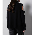 Notshy - Pull Col Roulé Nikolai - Noir