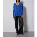 Notshy - Pull Poncho Cachemire - Majorelle