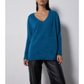 Notshy - Pull Poncho Cachemire - Petrole