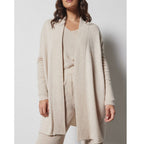 Notshy - Gilet Long Cachemire Paniz - Beige Chine
