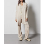 Notshy - Gilet Long Cachemire Paniz - Beige Chine