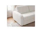 Kenan - Canapé Droit Convertible - Ouverture Express Tissu Bouclette