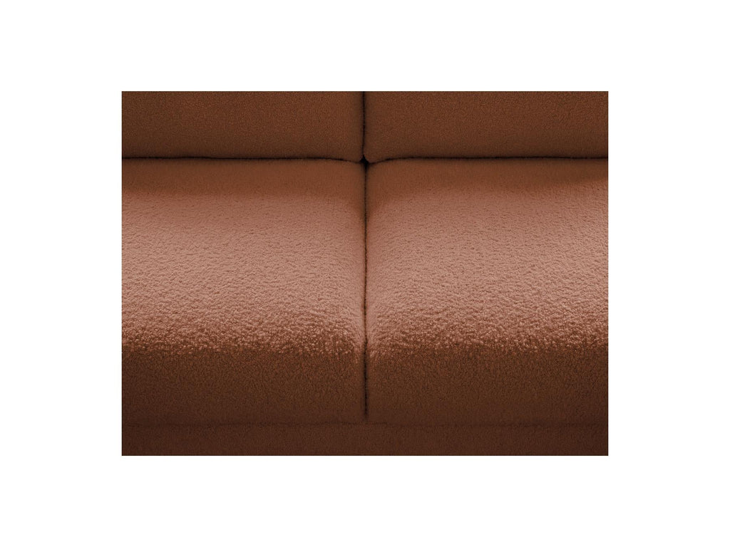 Kenan - Canapé Droit Convertible - Ouverture Express Tissu Bouclette