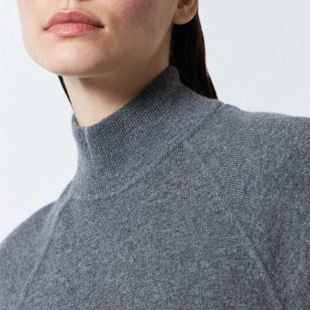 Notshy - Pull Soa - Gris Chiné Fonce