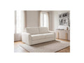 Kenan - Canapé Droit Convertible - Ouverture Express Tissu Lisse