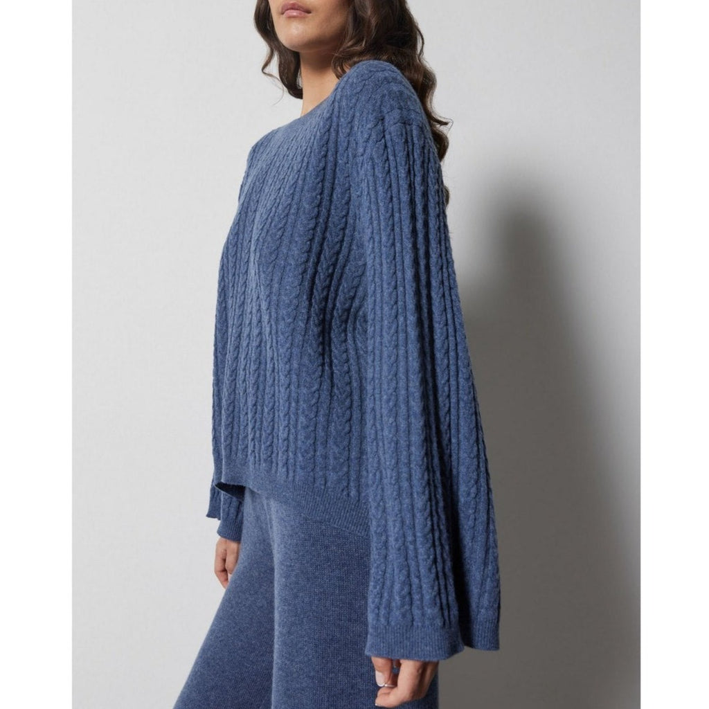 Notshy - Pull Torsadé Iriela - Jeans