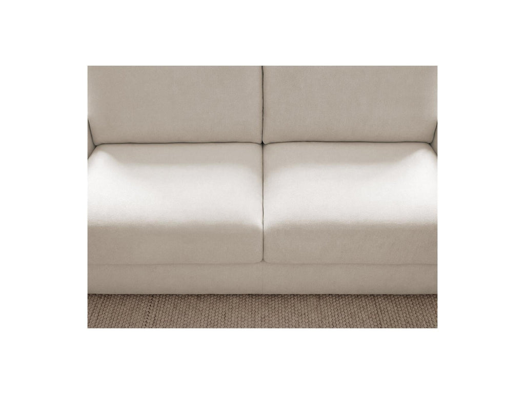 Kenan - Canapé Droit Convertible - Ouverture Express Tissu Lisse
