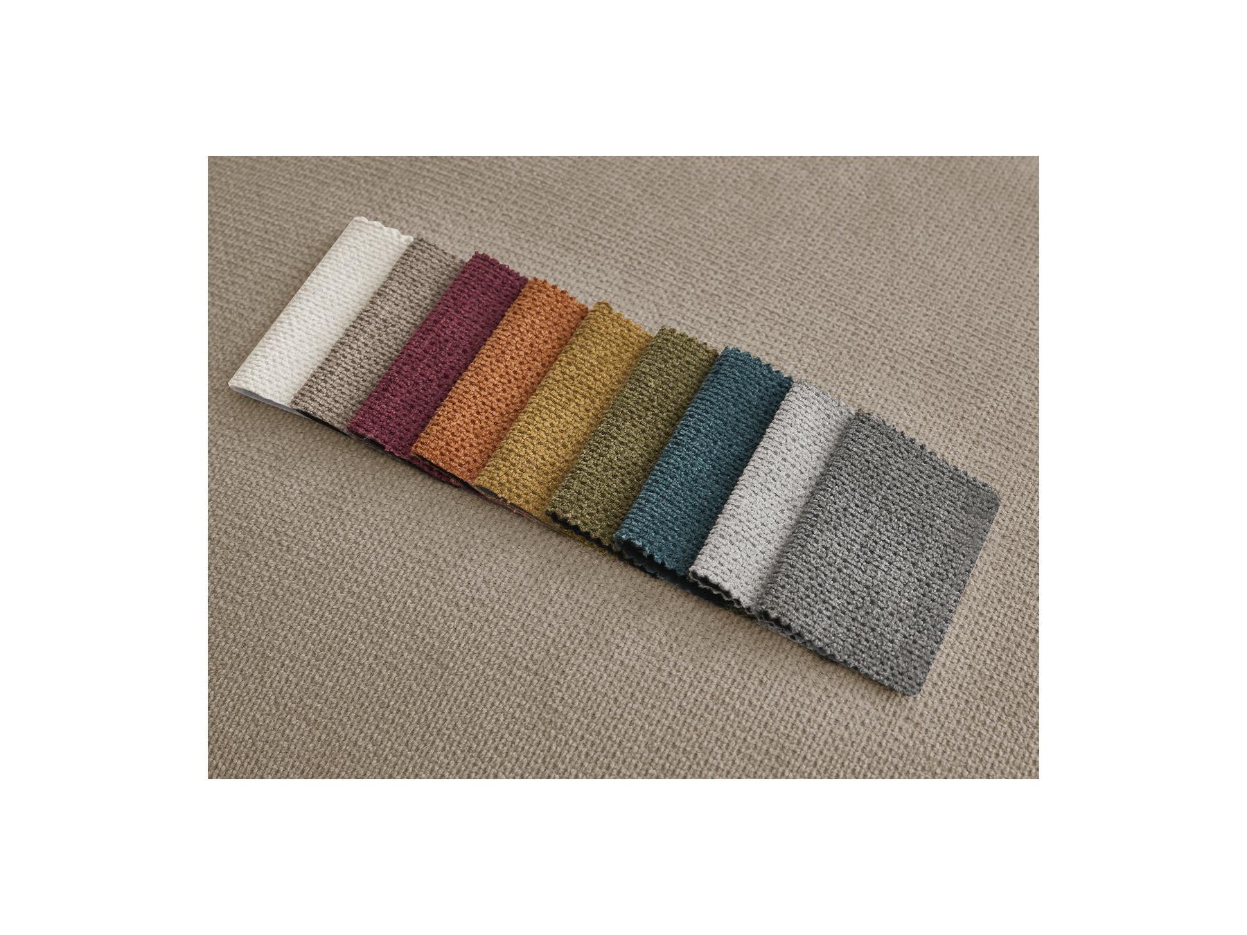 Kenan - Canapé Droit Convertible - Ouverture Express Tissu Lisse