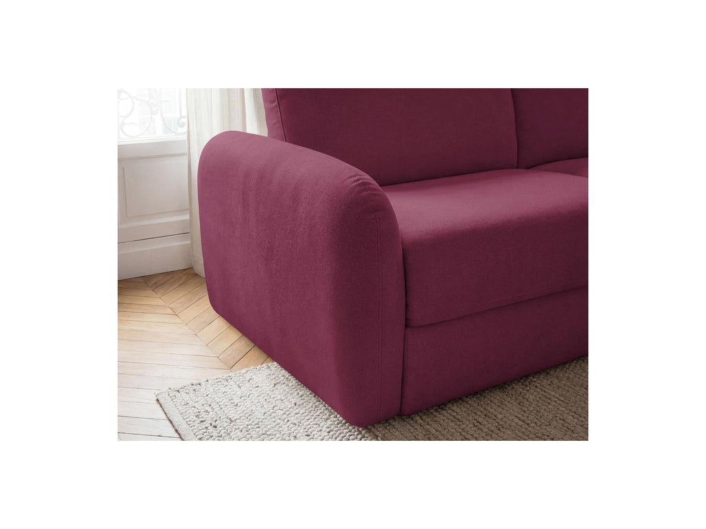 Kenan - Canapé Droit Convertible - Ouverture Express Tissu Lisse