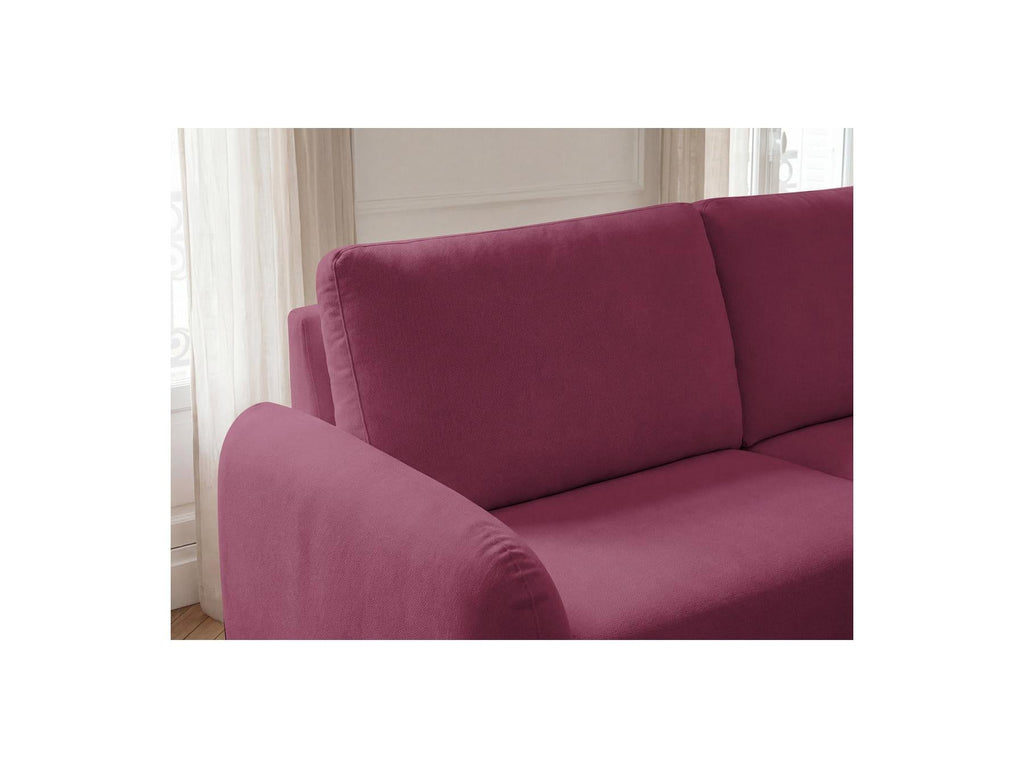 Kenan - Canapé Droit Convertible - Ouverture Express Tissu Lisse