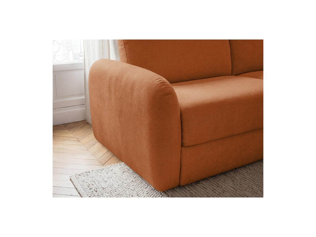 Kenan - Canapé Droit Convertible - Ouverture Express Tissu Lisse