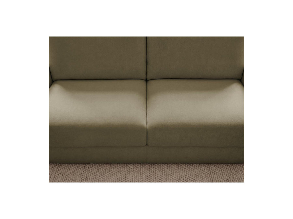 Kenan - Canapé Droit Convertible - Ouverture Express Tissu Lisse