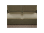 Kenan - Canapé Droit Convertible - Ouverture Express Tissu Lisse