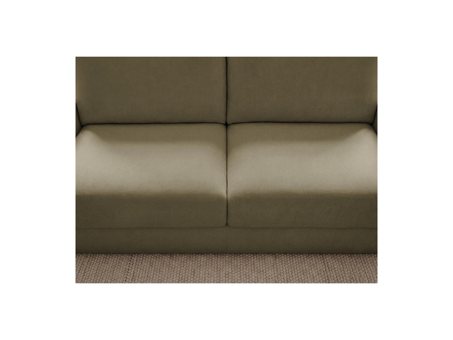 Kenan - Canapé Droit Convertible - Ouverture Express Tissu Lisse