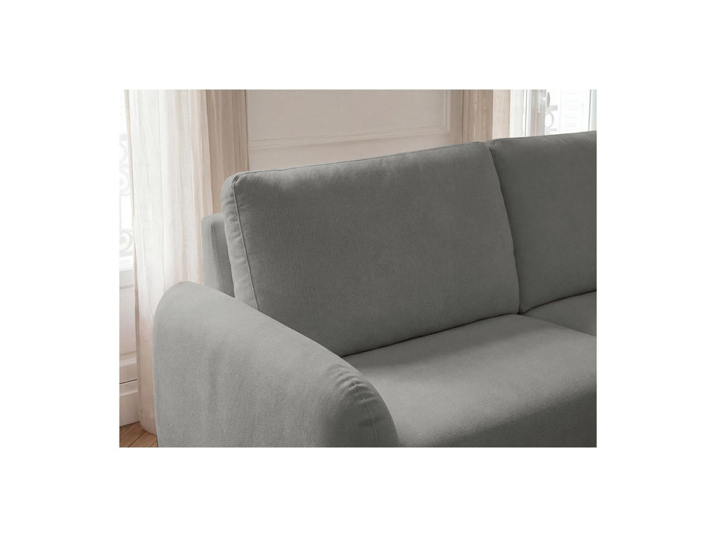 Kenan - Canapé Droit Convertible - Ouverture Express Tissu Lisse